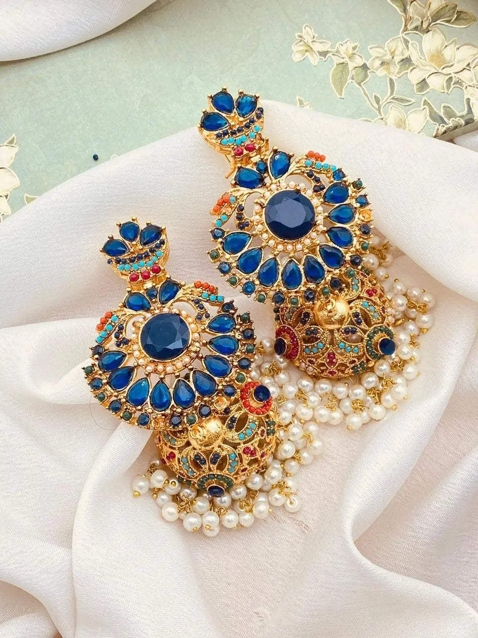 Noratan Big size jhumka -1931 Nayab Jewellery