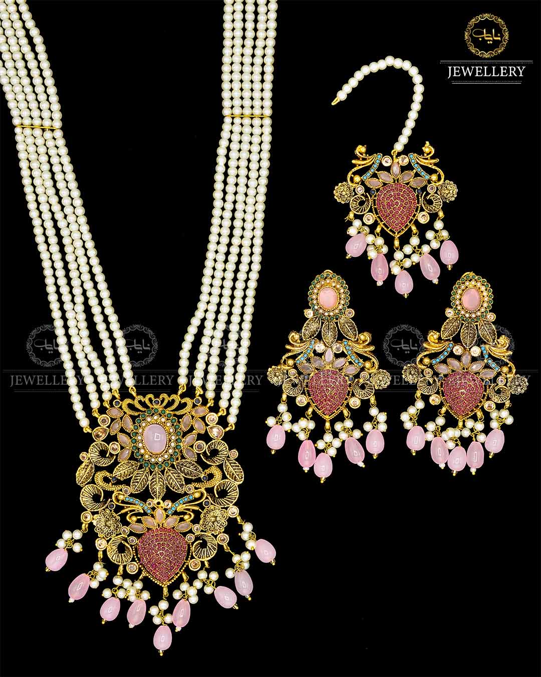 Noratan Bridal Mala set NJ- 1682 Nayab Jewellery