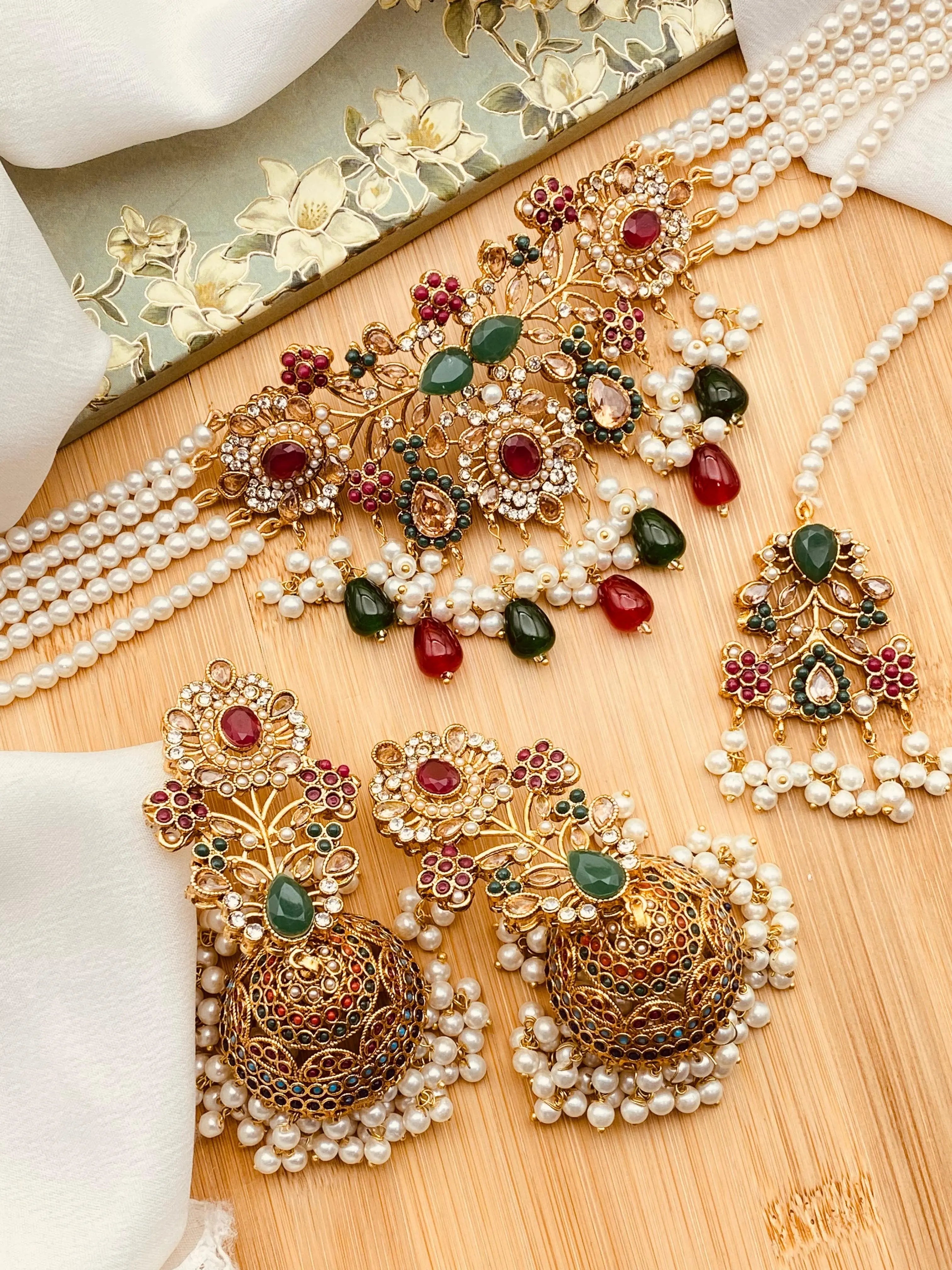 Noratan Chokar Set NJ-1420 Nayab Jewellery