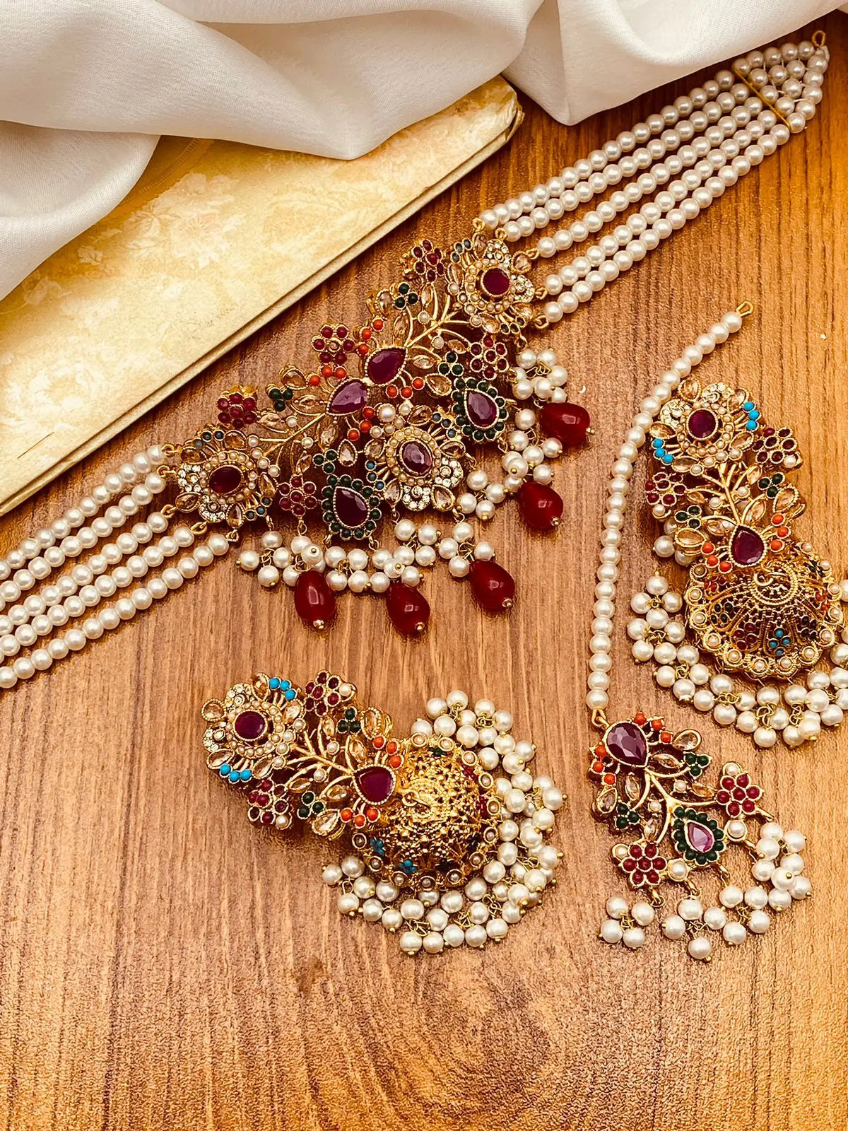 Noratan Chokar Set NJ-1420 Nayab Jewellery