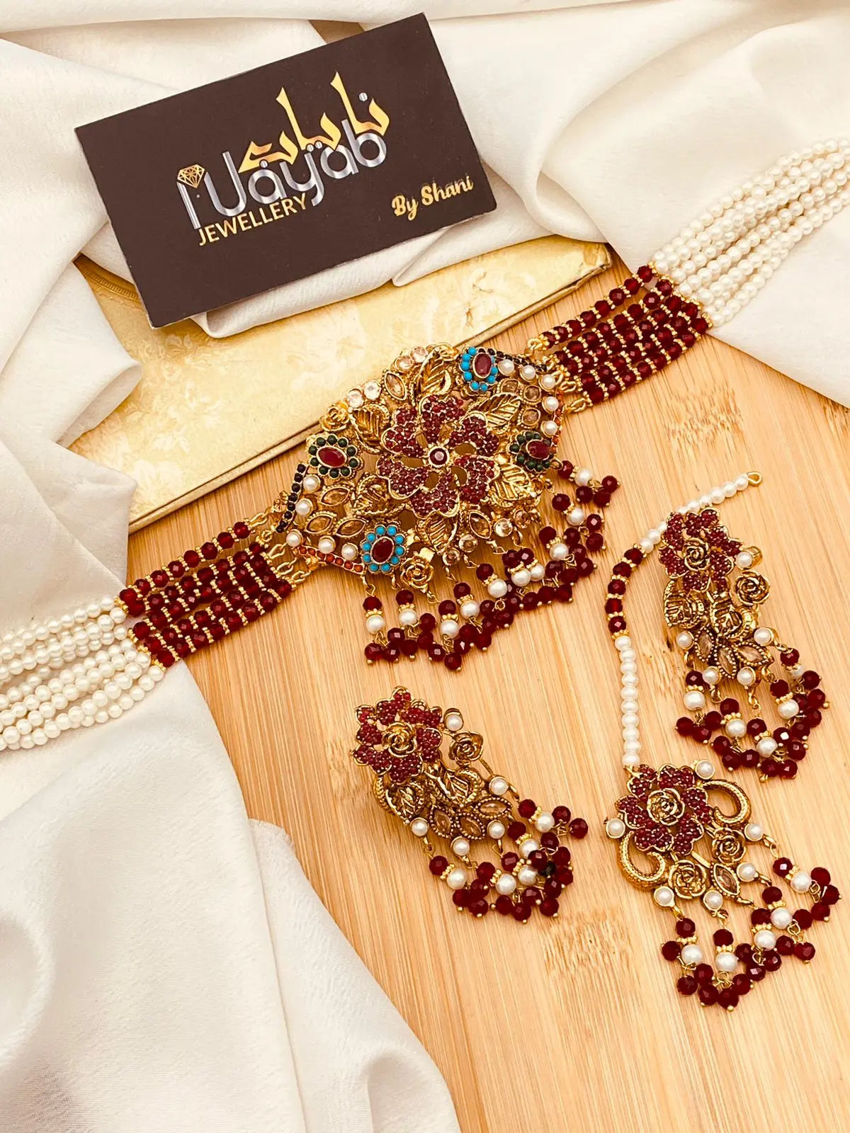 Noratan Chokar Set NJ-1605 Nayab Jewellery