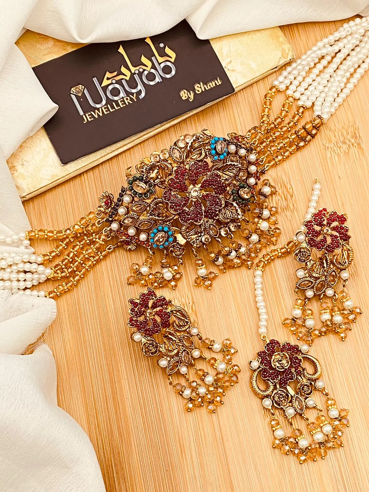 Noratan Chokar Set NJ-1605 Nayab Jewellery