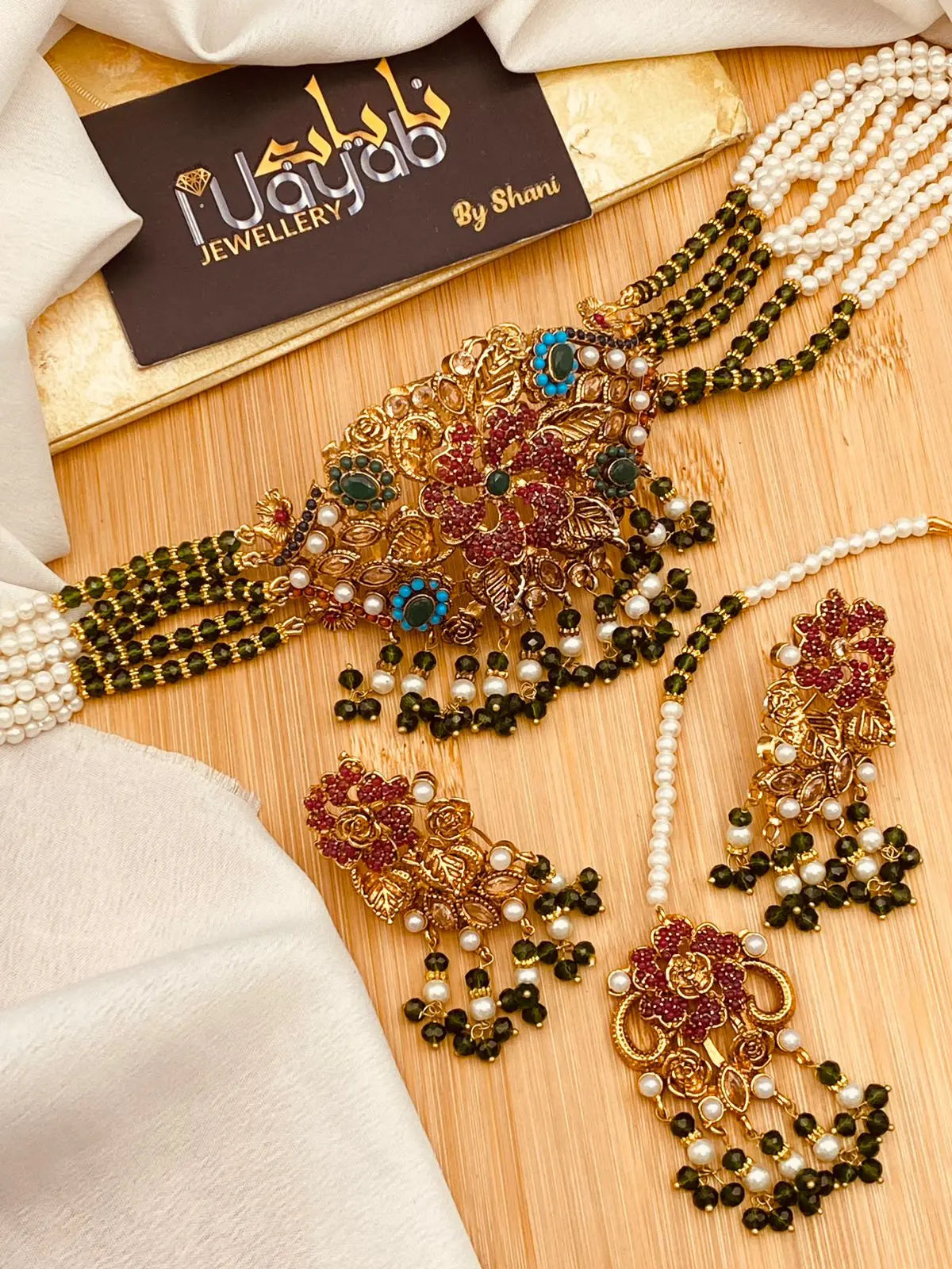 Noratan Chokar Set NJ-1605 Nayab Jewellery