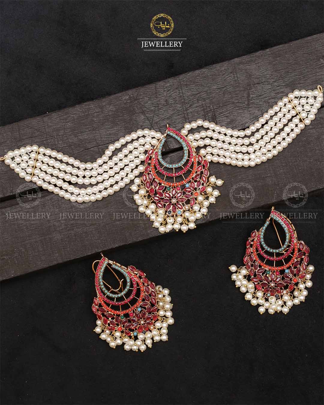 Noratan Chokar set-2297 Nayab Jewellery