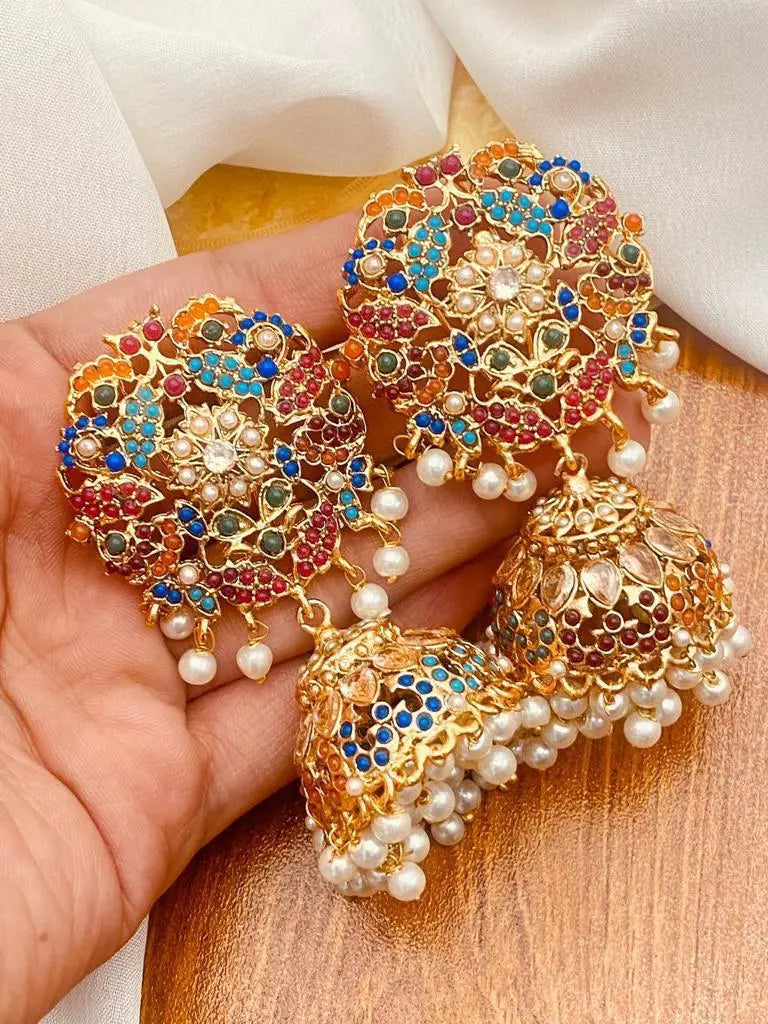 Noratan Jhumki NJ-1426 Nayab Jewellery