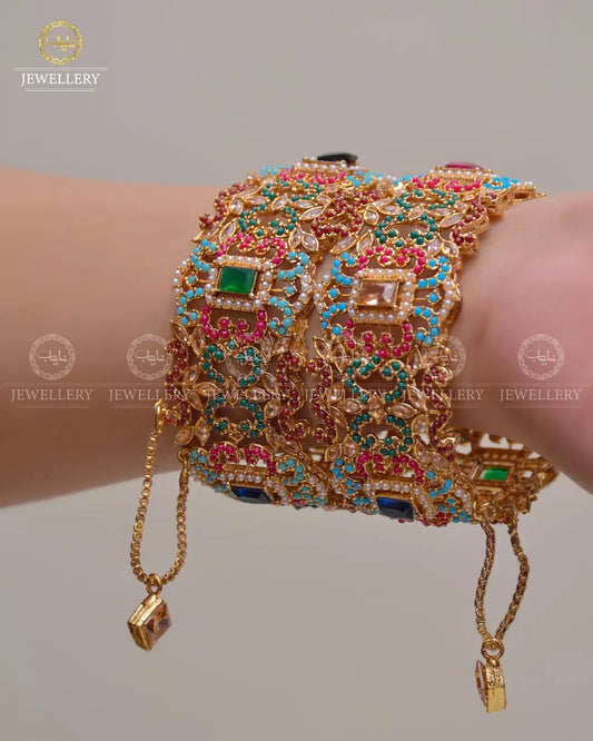 Noratan Openable Bangles NJ-1633 (pair)