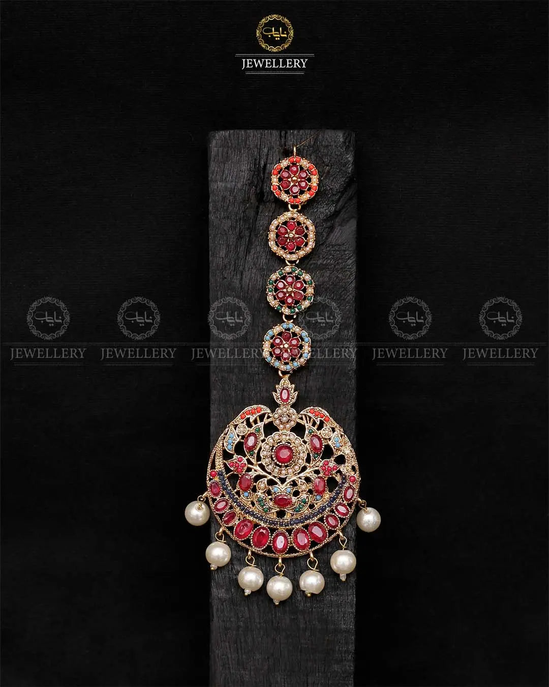 Noratan With Zarcon Stones Tika-2090 Nayab Jewellery