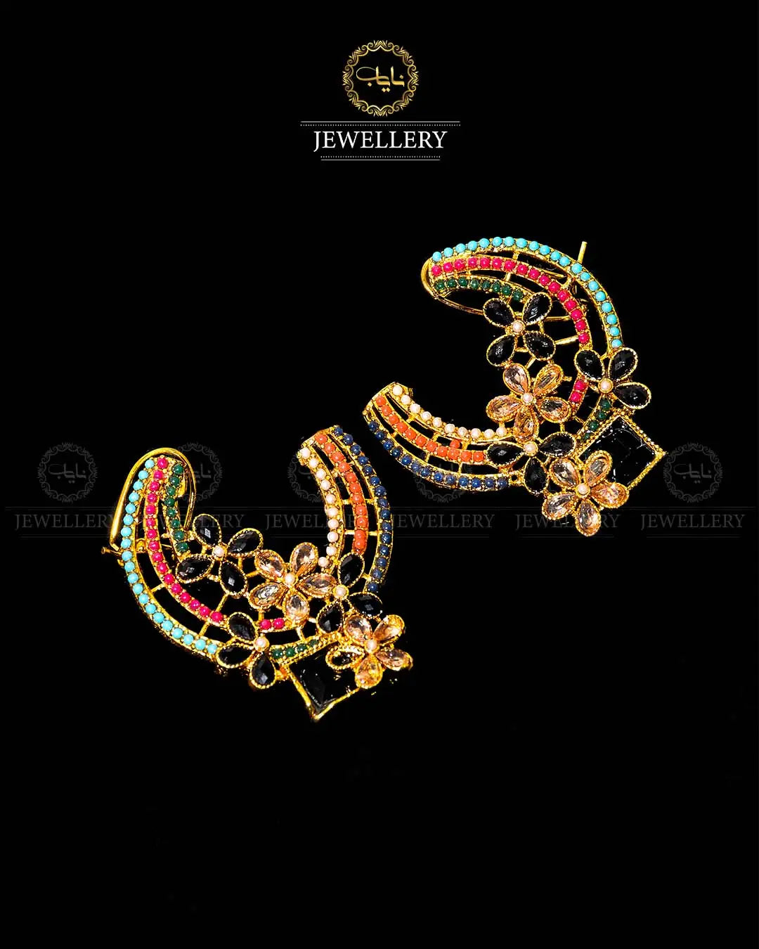 Noratan chand Baali NJ - 1681-G Nayab Jewellery