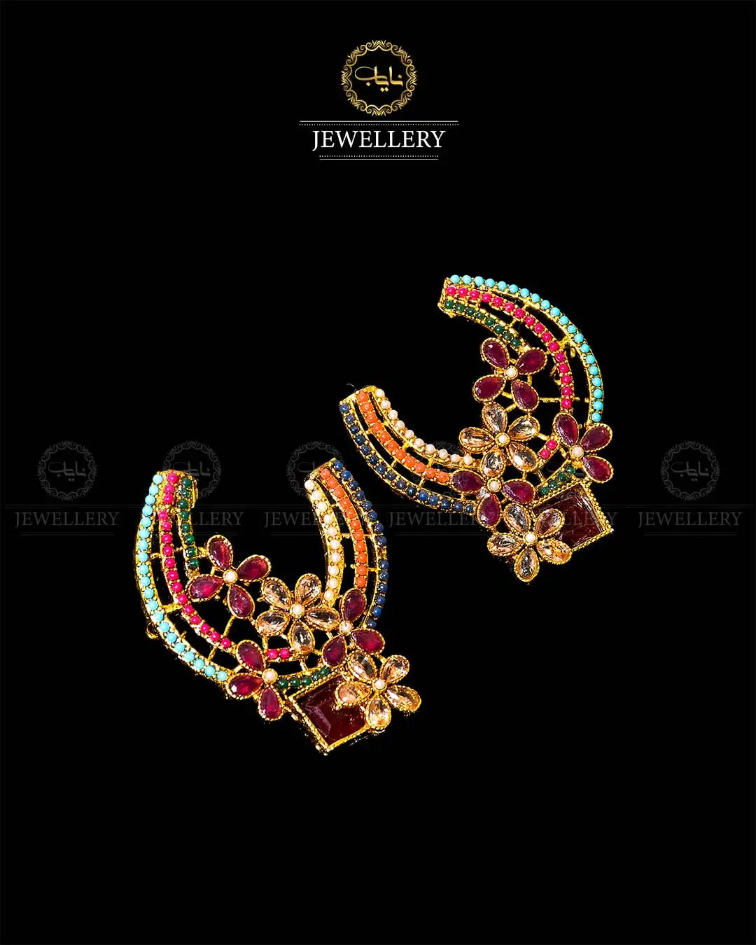 Noratan chand Baali NJ - 1681-G Nayab Jewellery