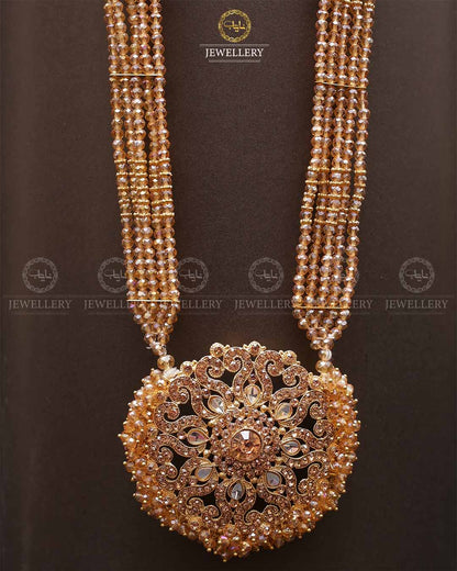 Omega Long Broch Mala-2293 Nayab Jewellery