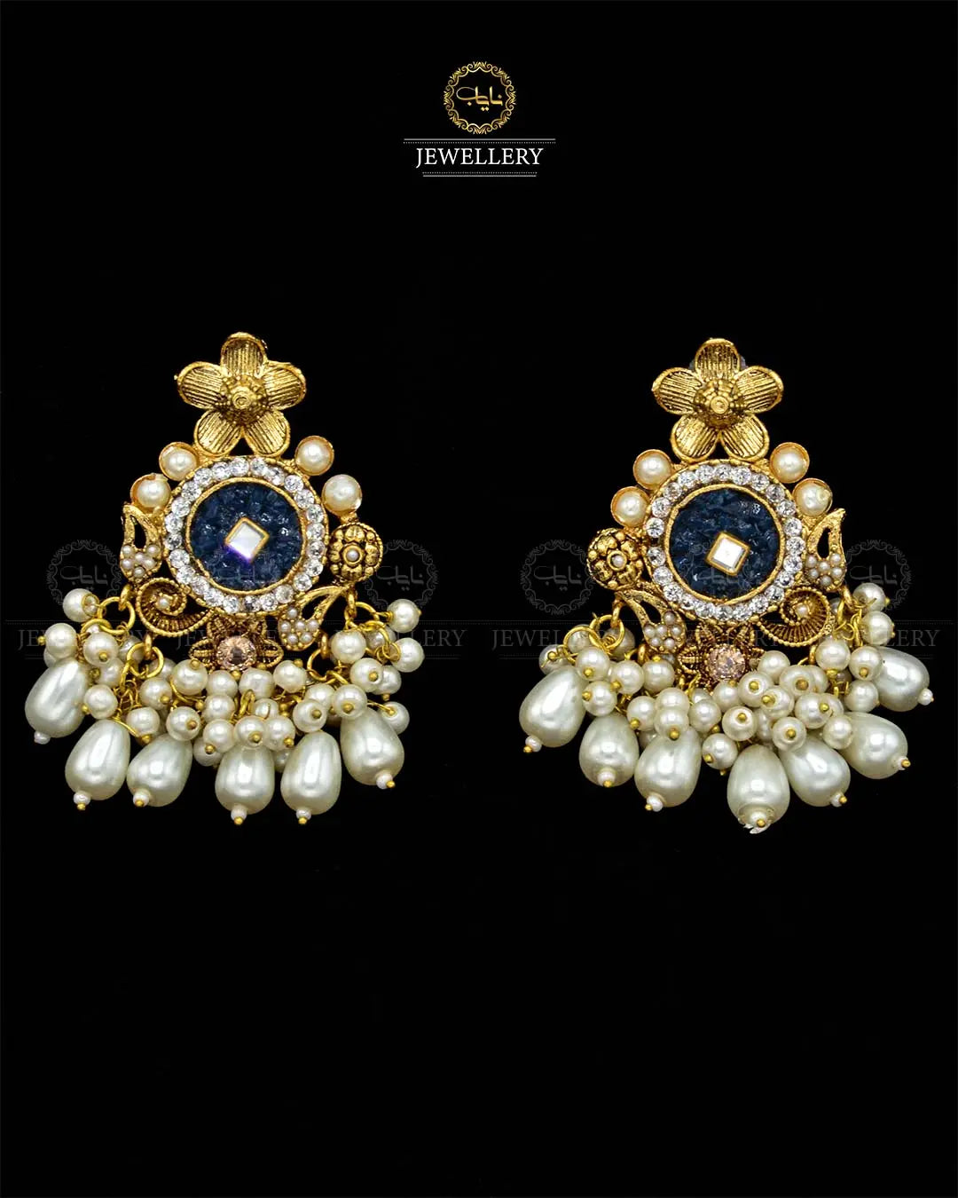 Premium quality Designer Earrings  NJ-1877 Nayab Jewellery