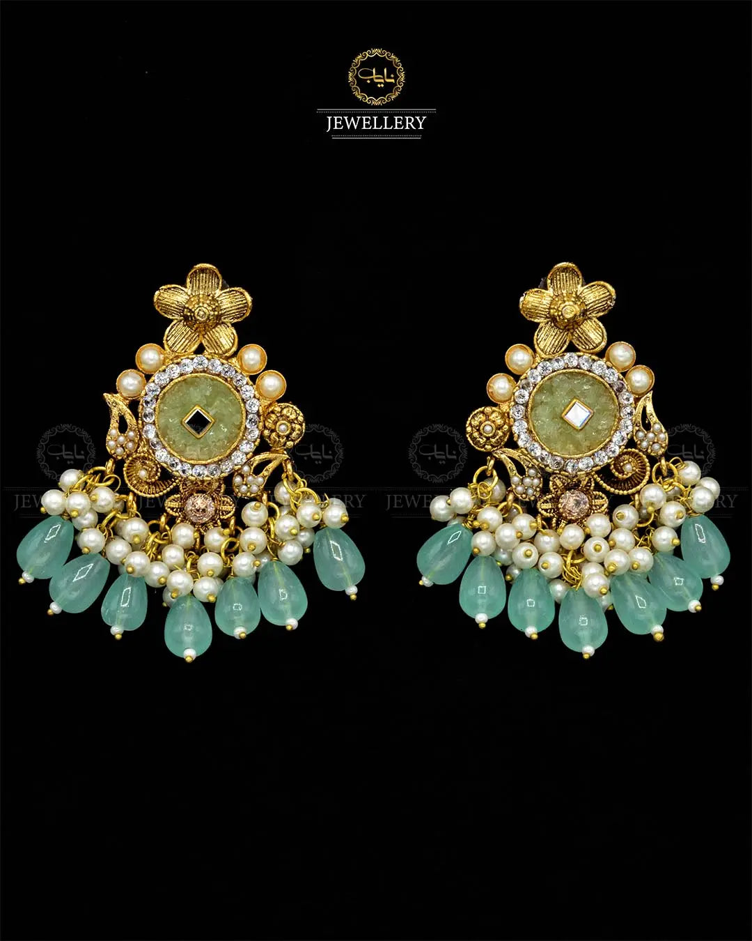 Premium quality Designer Earrings  NJ-1877 Nayab Jewellery