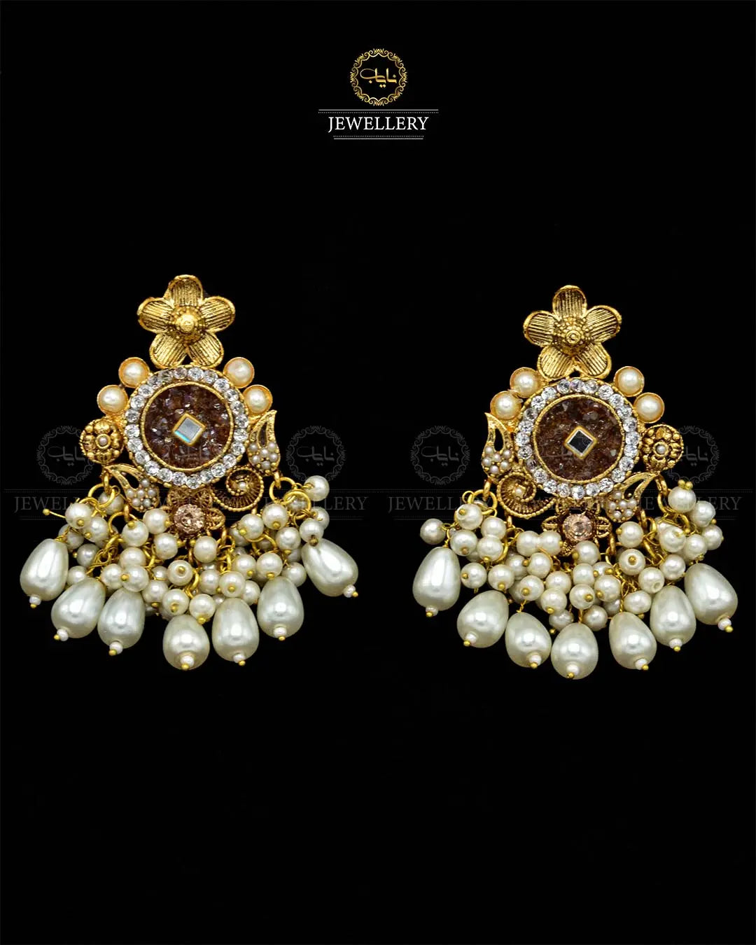 Premium quality Designer Earrings  NJ-1877 Nayab Jewellery