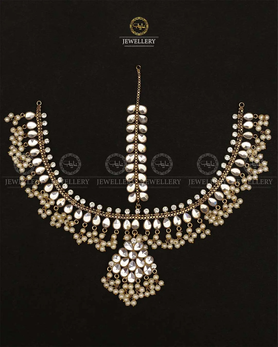 Premium quality Uncut Kundan Matha patti-2132 Nayab Jewellery