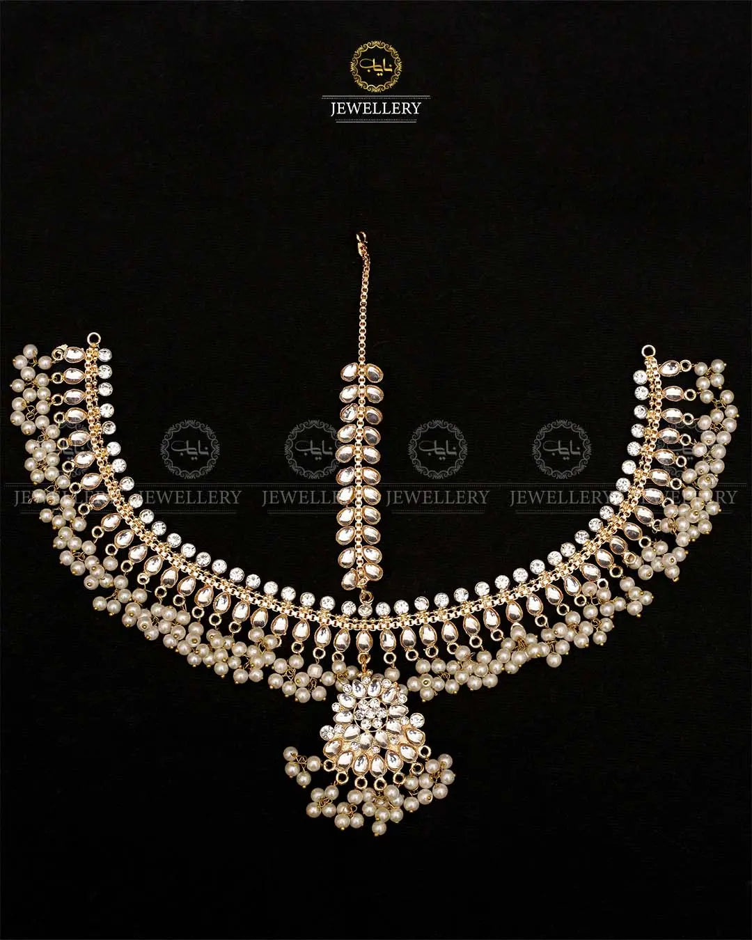 Premium quality Uncut Kundan Matha patti-2133 Nayab Jewellery