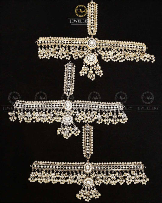 Premium quality Uncut Kundan Matha patti-2172 Nayab Jewellery