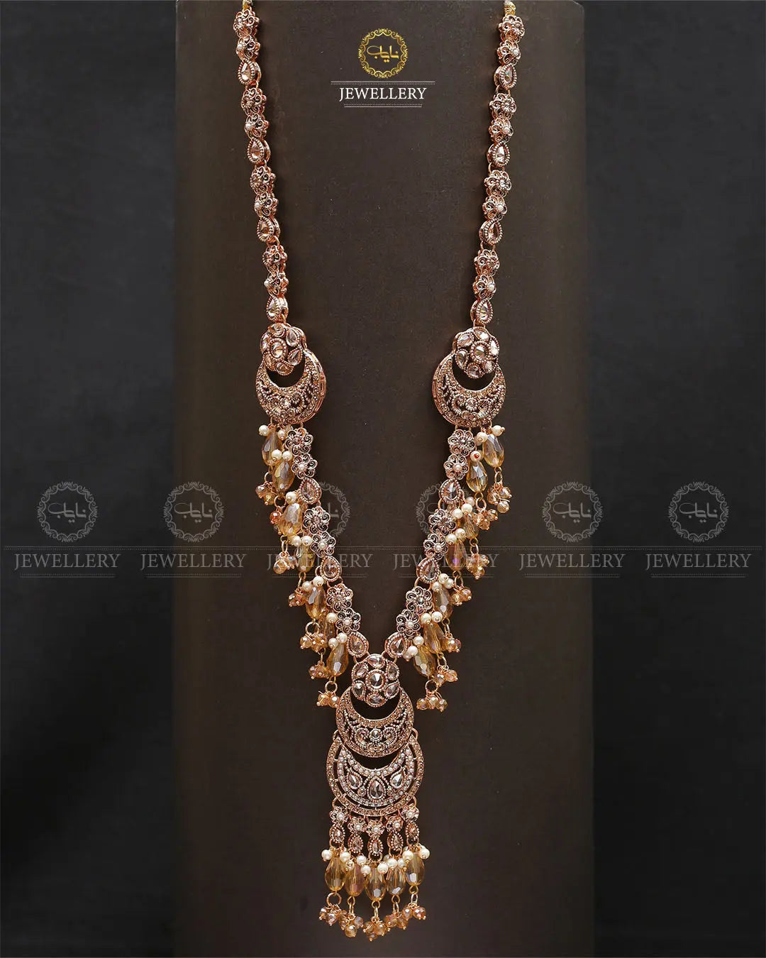 Rajhistani Long Mala set-2339-Golden Nayab Jewellery