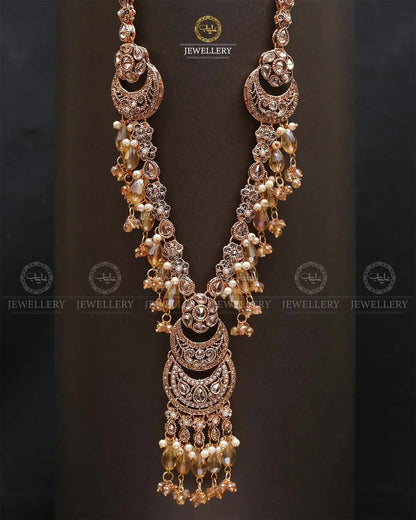 Rajhistani Long Mala set-2339-Golden Nayab Jewellery