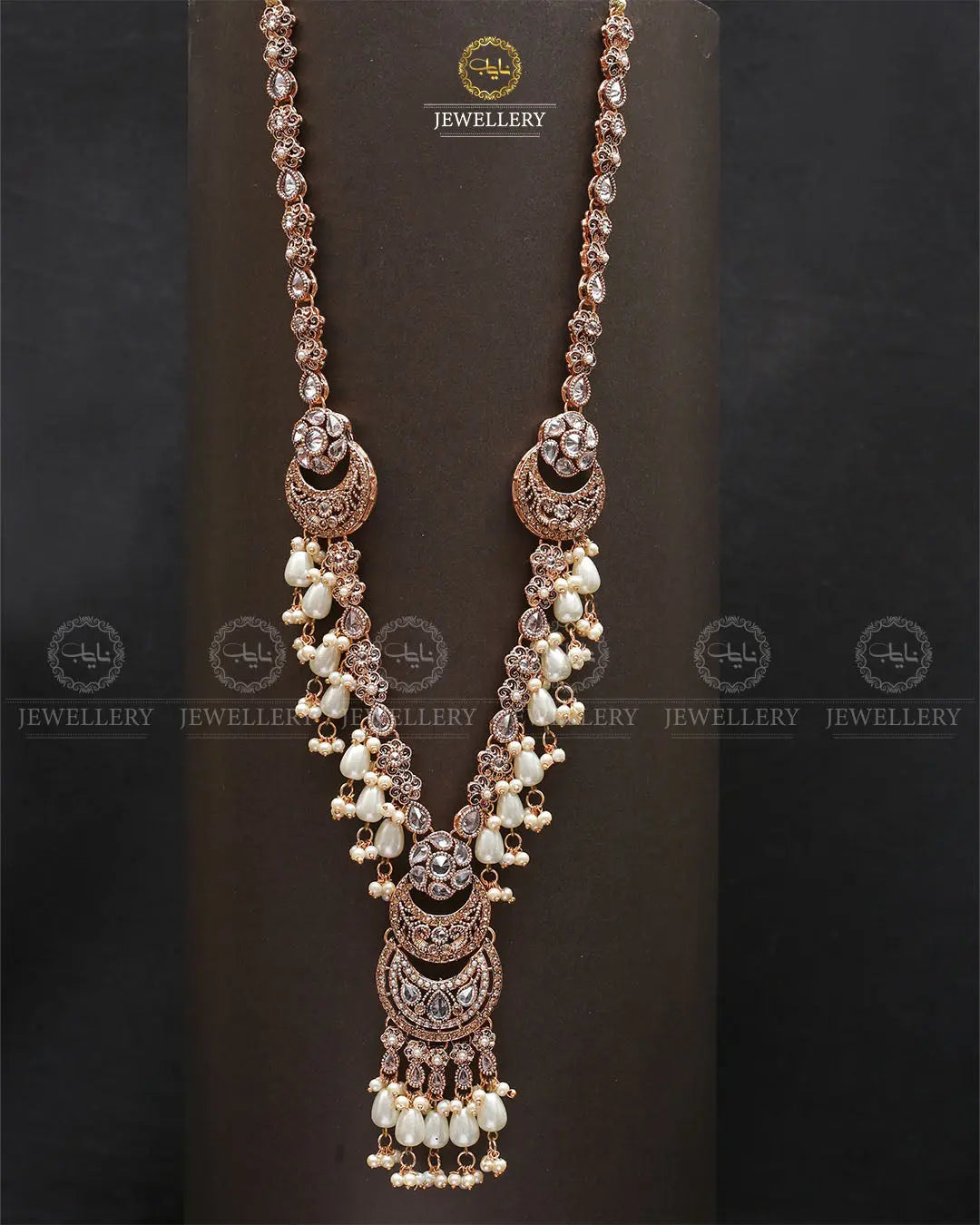 Rajhistani Long Mala set-2339-Golden Nayab Jewellery