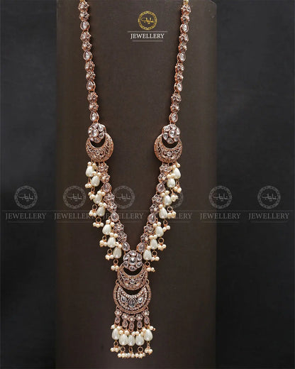 Rajhistani Long Mala set-2339-Golden Nayab Jewellery