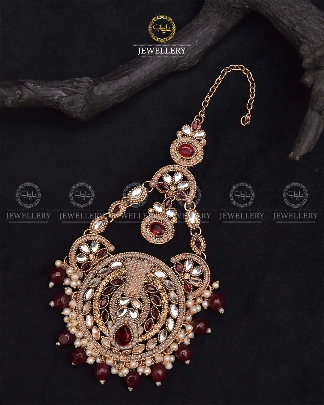 Rajwadi Jhomer-2274-Golden Nayab Jewellery