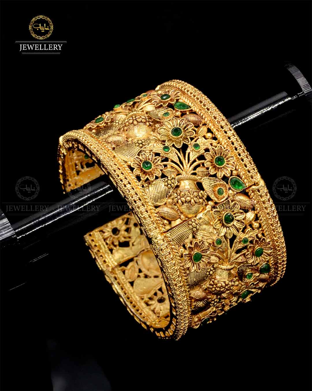 Rajwari Openable kangan NJ-1823 Nayab Jewellery