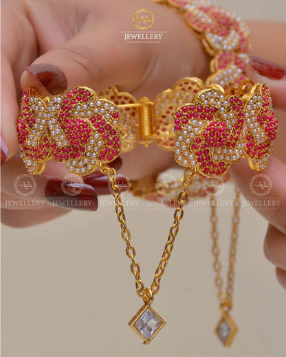 Signature Noratan Openable Bangles  NJ-1631 (Pair) Nayab Jewellery
