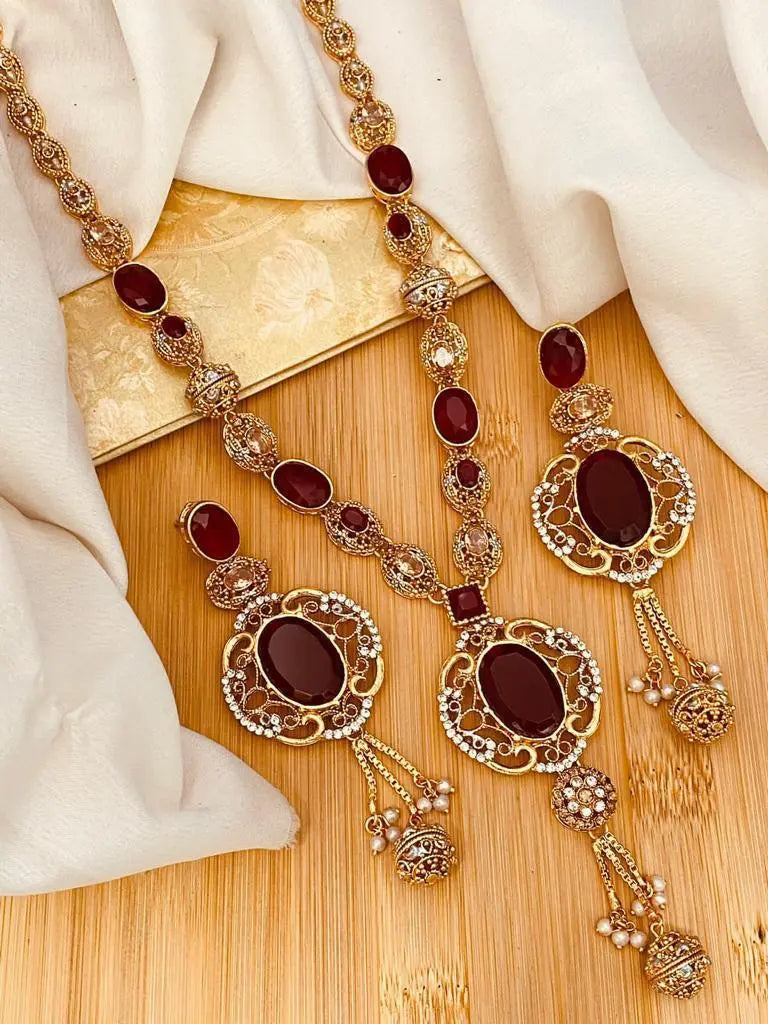 Tassel Turkish Mala set 1999 Nayab Jewellery