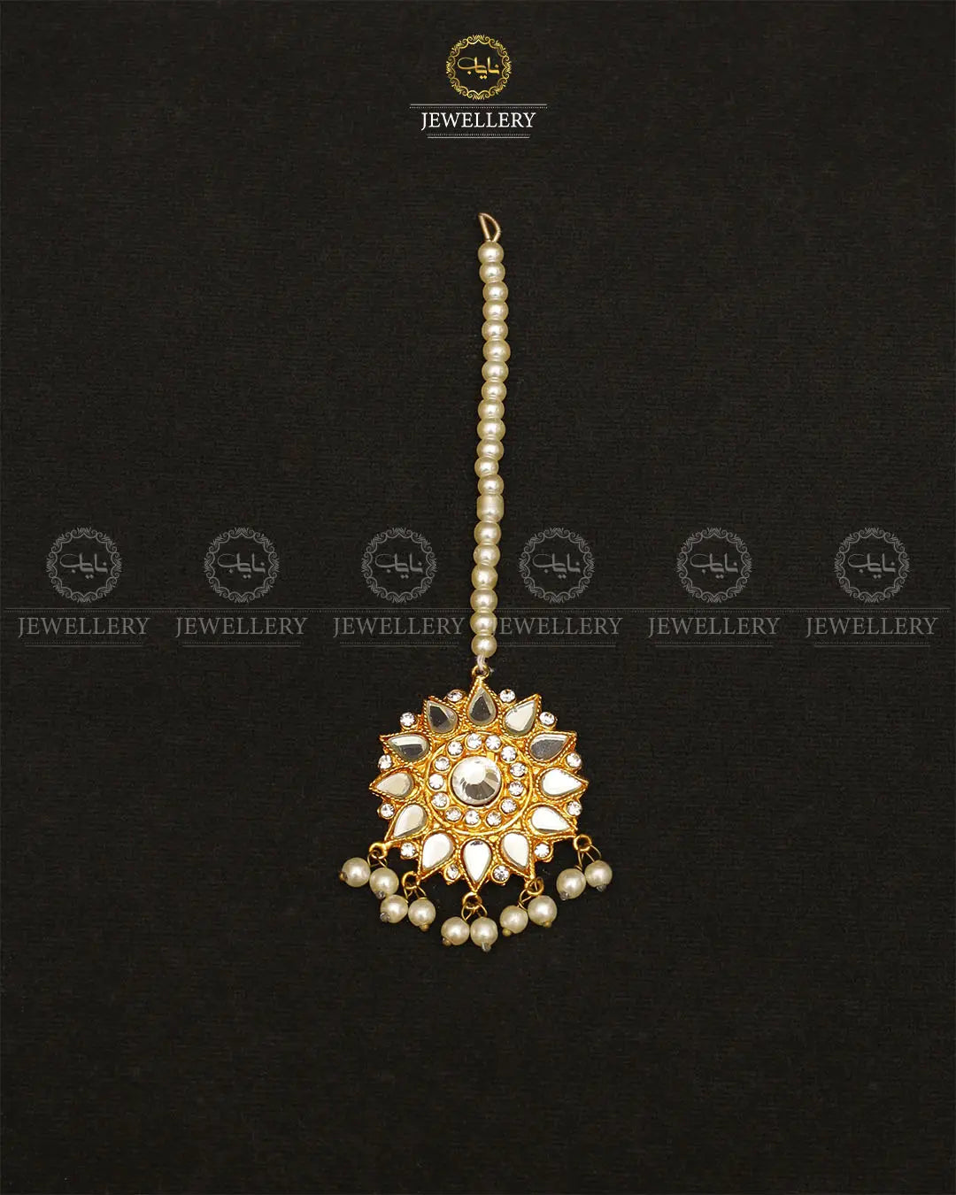 Traditional Kundan Tika -2142 Nayab Jewellery