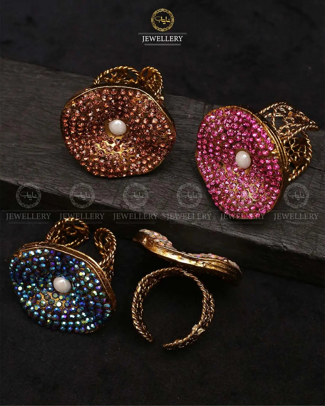 Turkish Adjustable Ring (Each)-2347 Nayab Jewellery