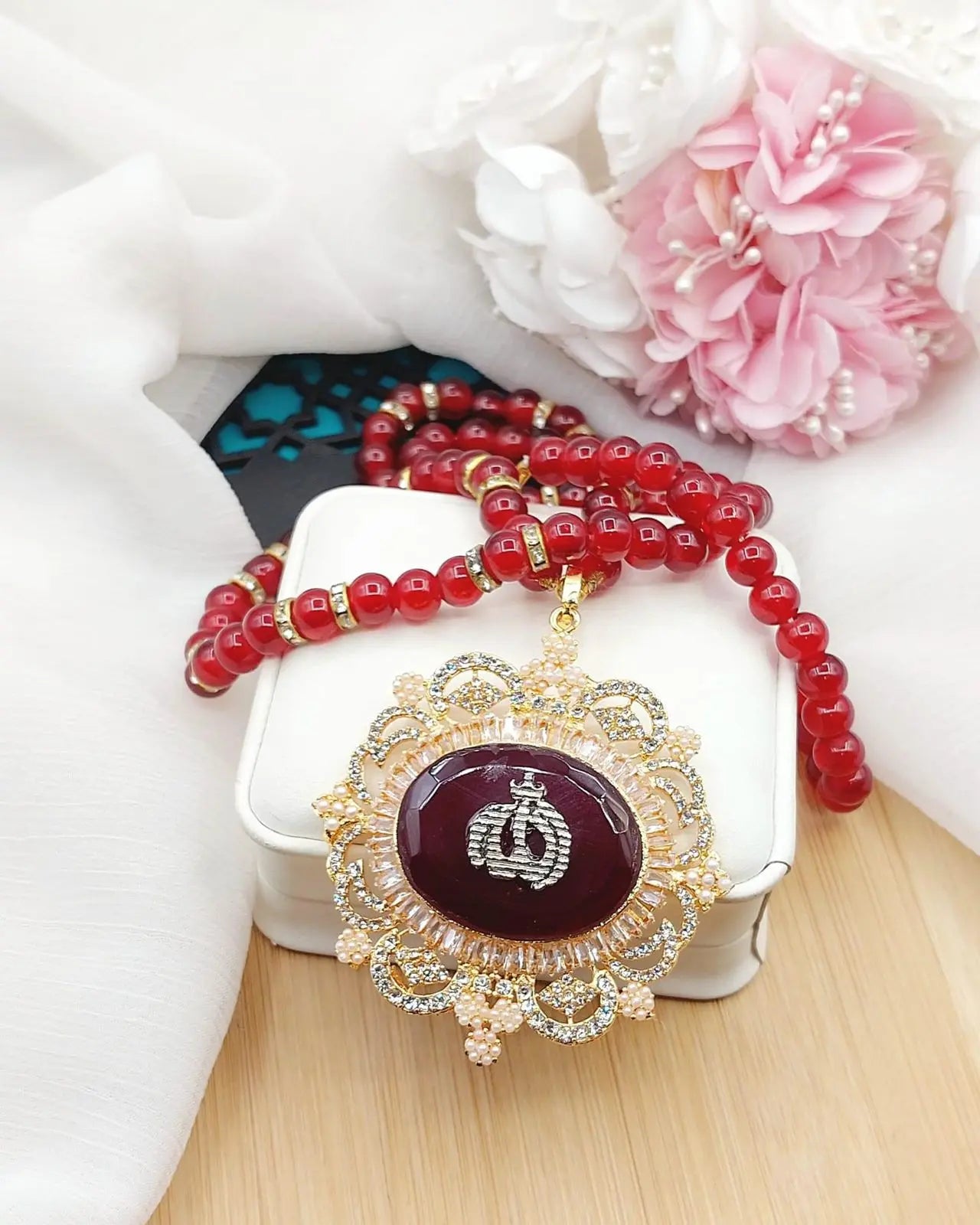 Turkish Calligraphy Allah pendant  -2182 Nayab Jewellery