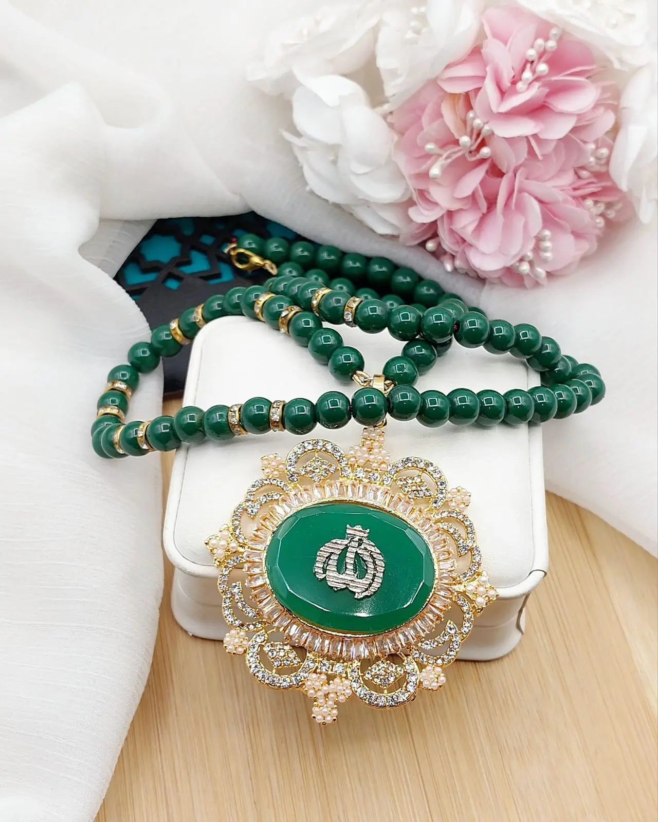 Turkish Calligraphy Allah pendant  -2182 Nayab Jewellery