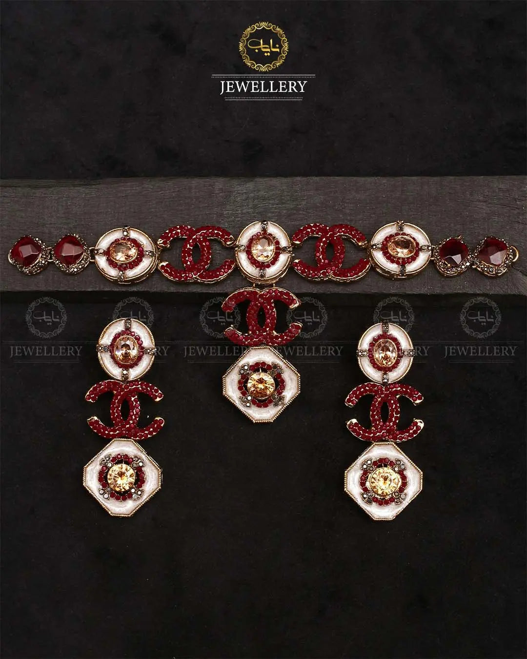 Turkish Channel Chokar set-2343 Nayab Jewellery