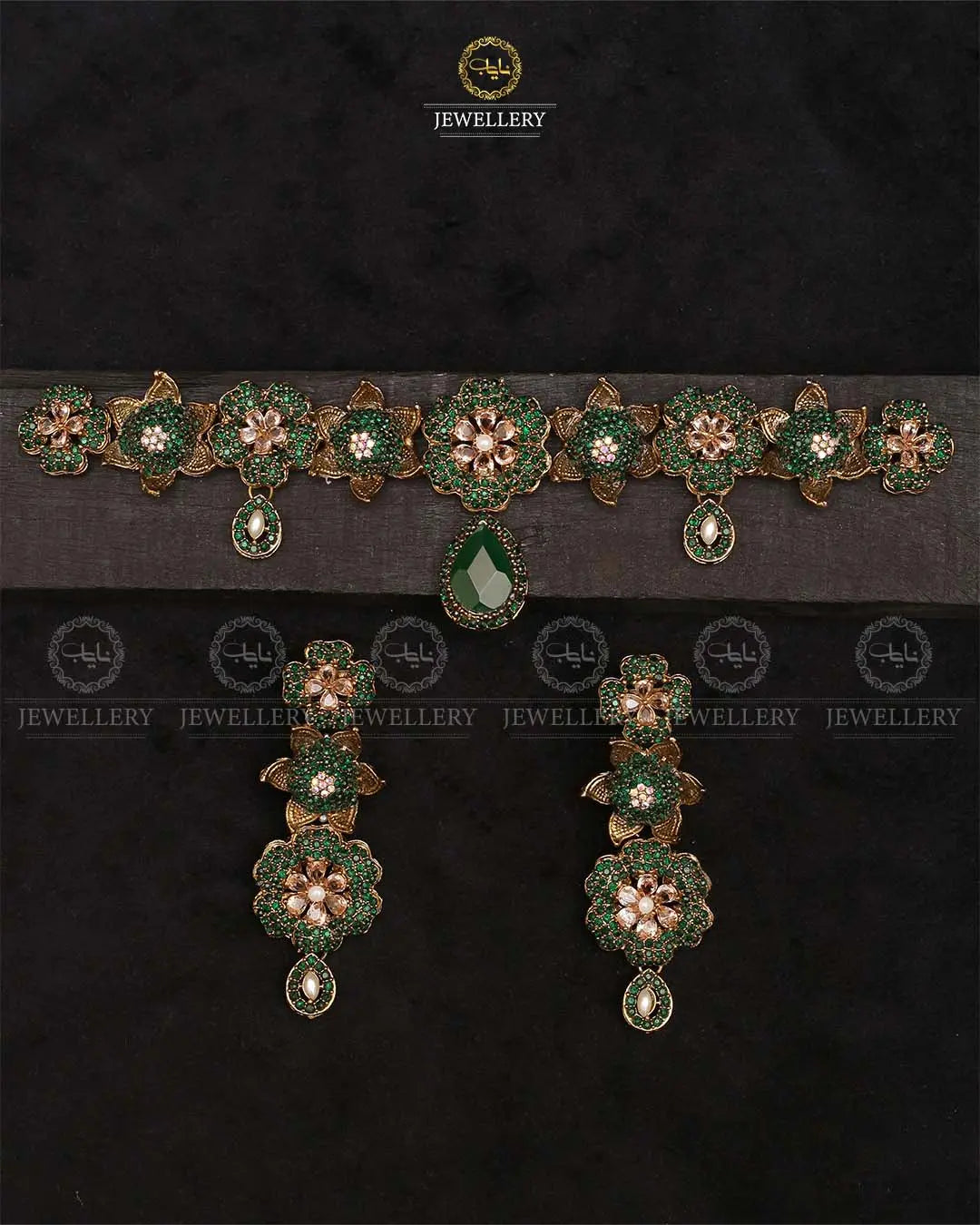 Turkish Designer Chokar set-2342 Nayab Jewellery