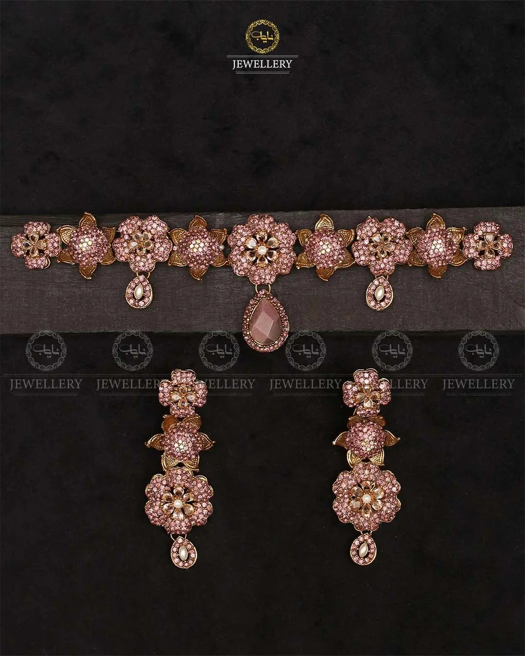 Turkish Designer Chokar set-2342 Nayab Jewellery