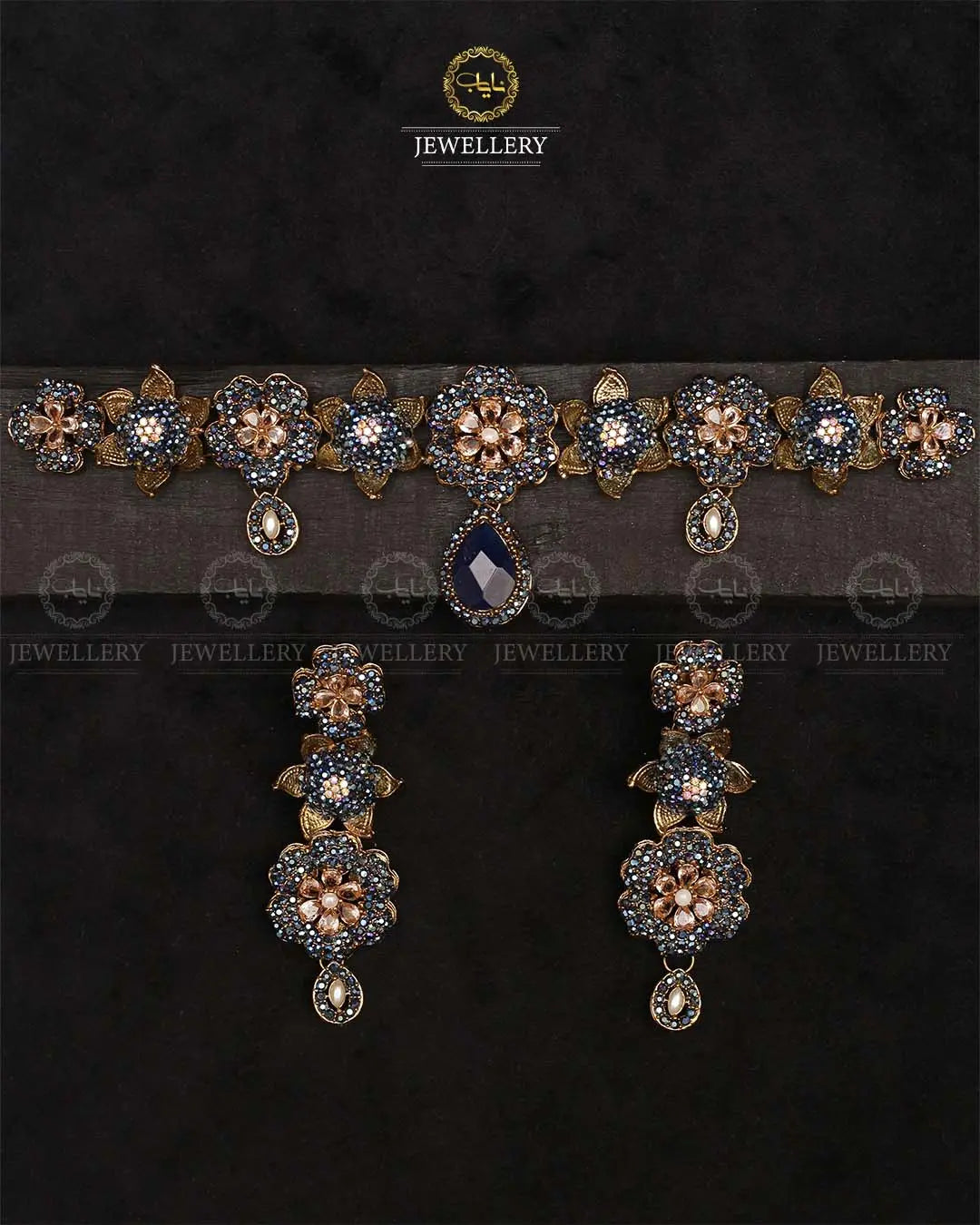 Turkish Designer Chokar set-2342 Nayab Jewellery