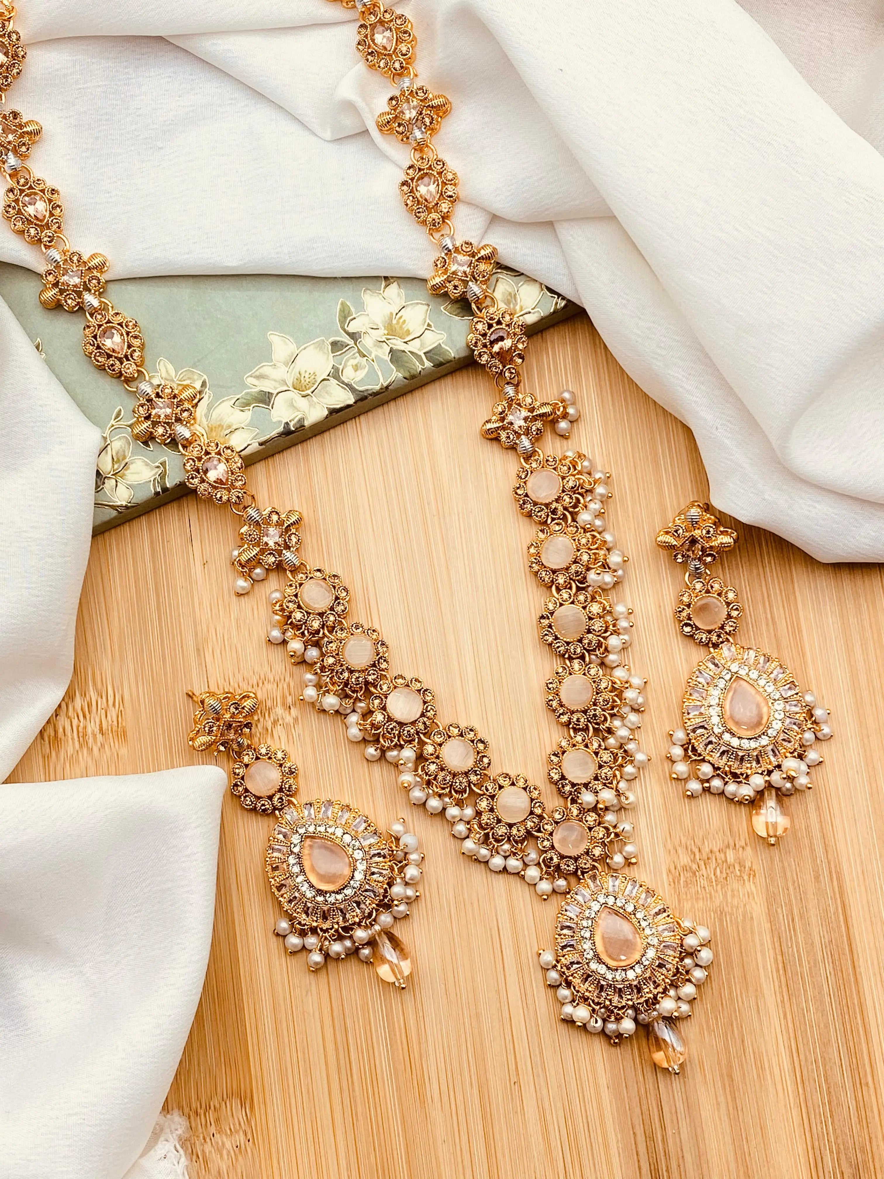 Turkish Mala set -1937-Golden Nayab Jewellery