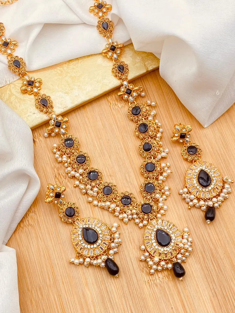 Turkish Mala set -1937-Golden Nayab Jewellery