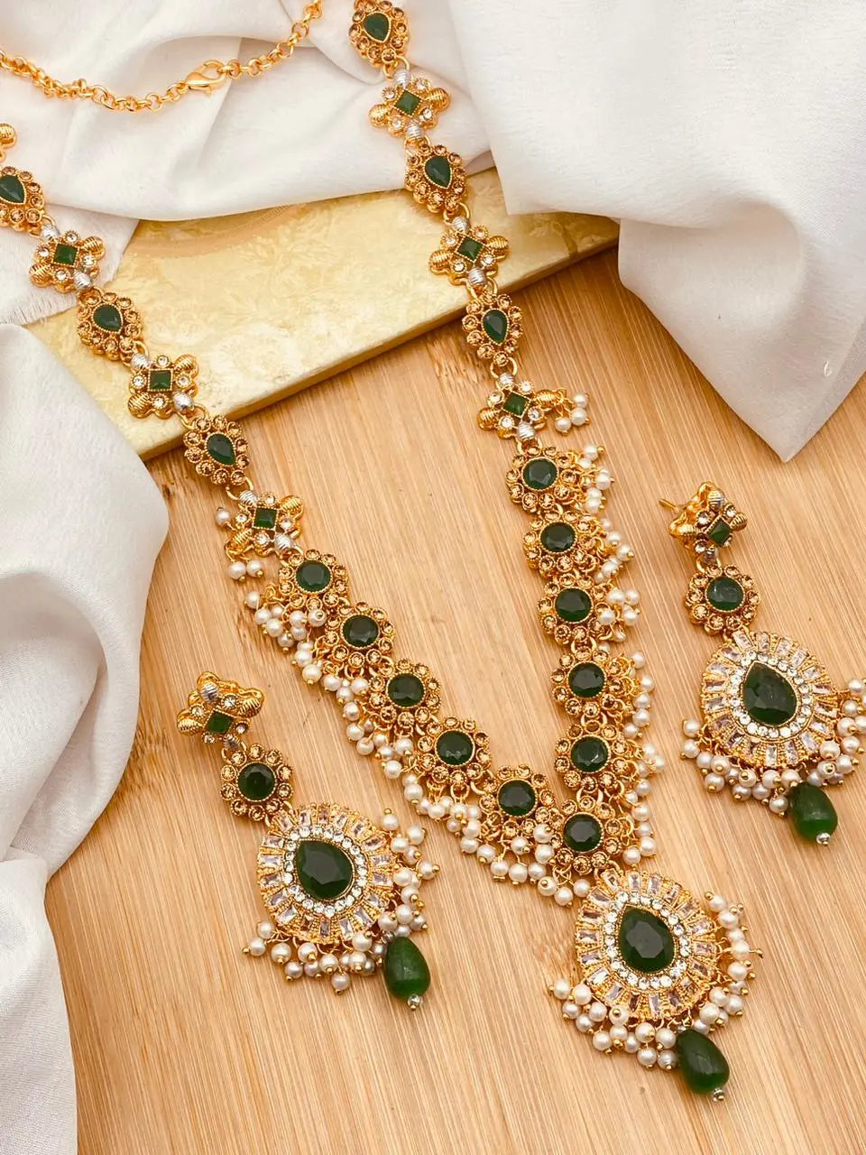 Turkish Mala set -1937-Golden Nayab Jewellery