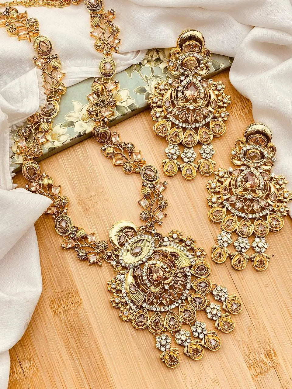 Turkish Malika Mala set -1936-G Nayab Jewellery