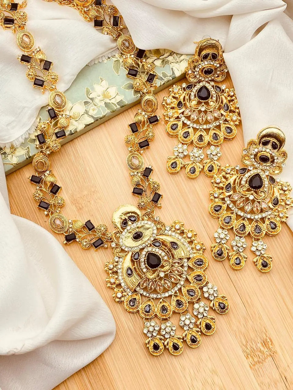 Turkish Malika Mala set -1936-G Nayab Jewellery