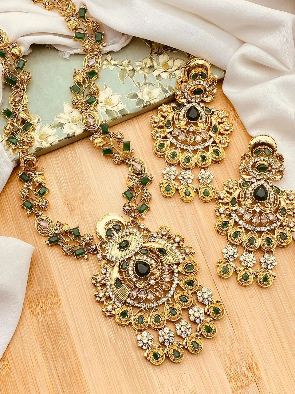 Turkish Malika Mala set -1936-G Nayab Jewellery