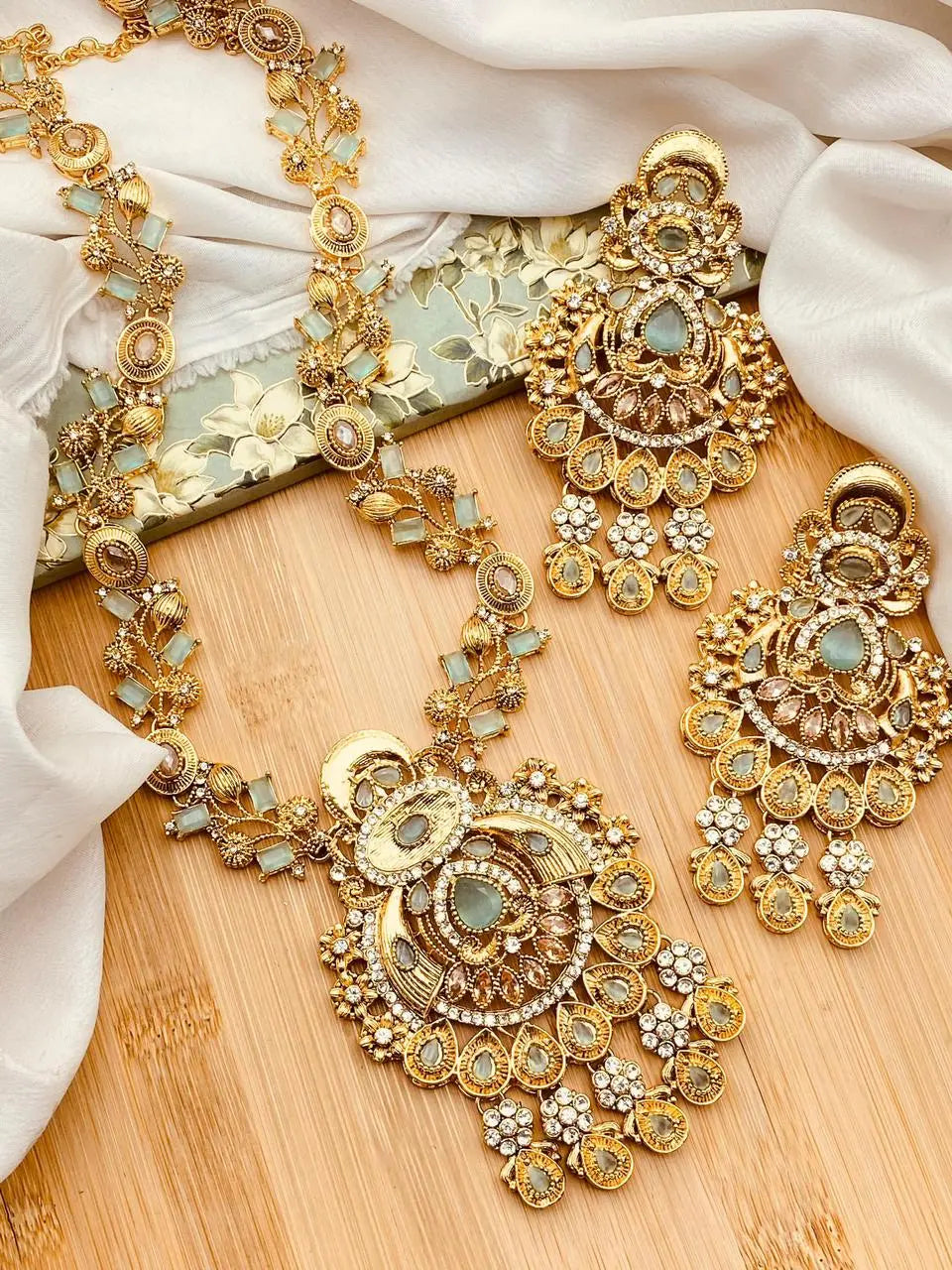 Turkish Malika Mala set -1936-G Nayab Jewellery