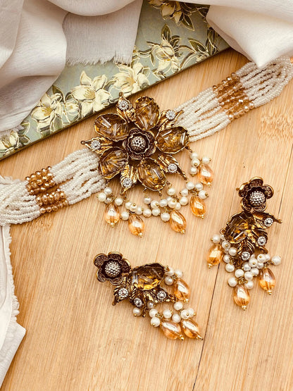 Turkish Mercery Chokar set-2382 Nayab Jewellery