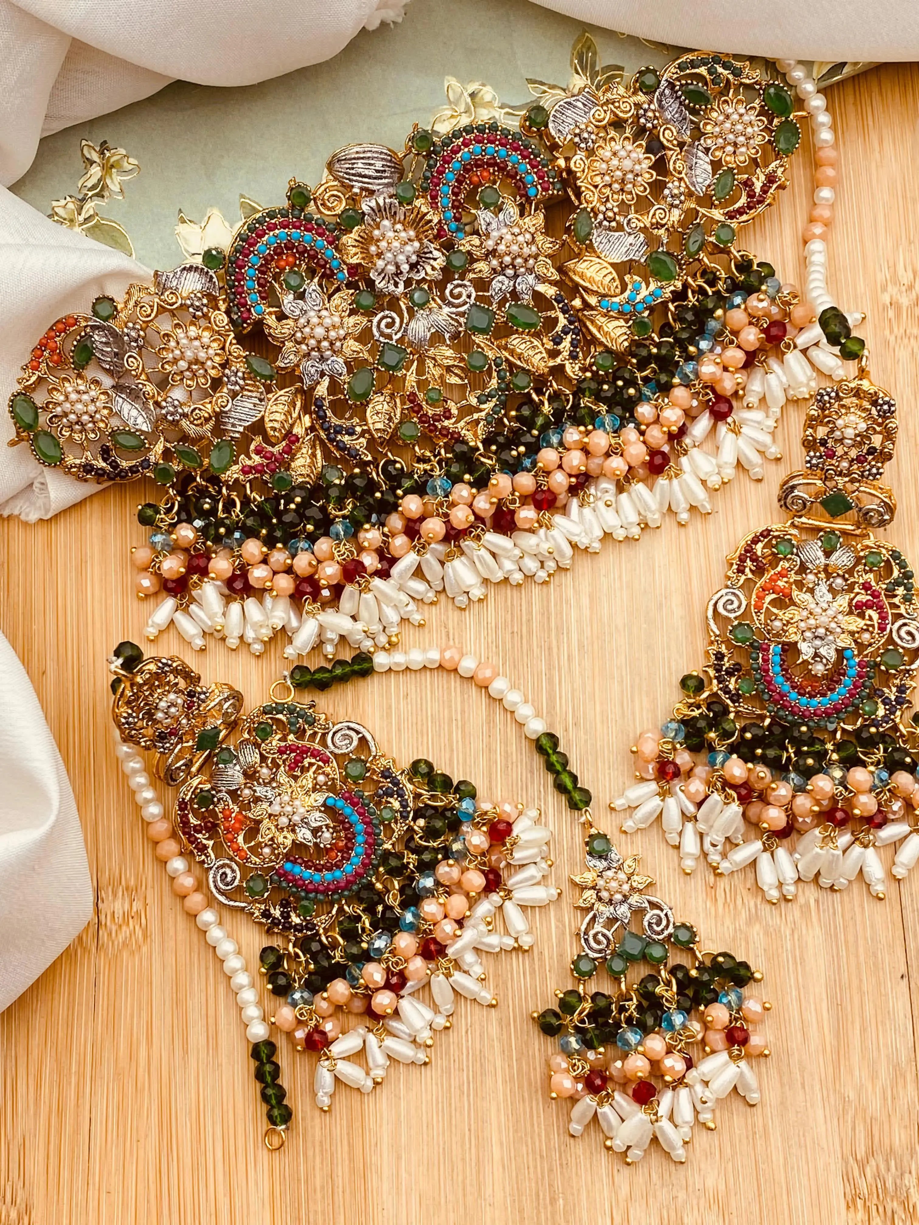 Turkish Mercery Chokar set-2382 (Copy) Nayab Jewellery