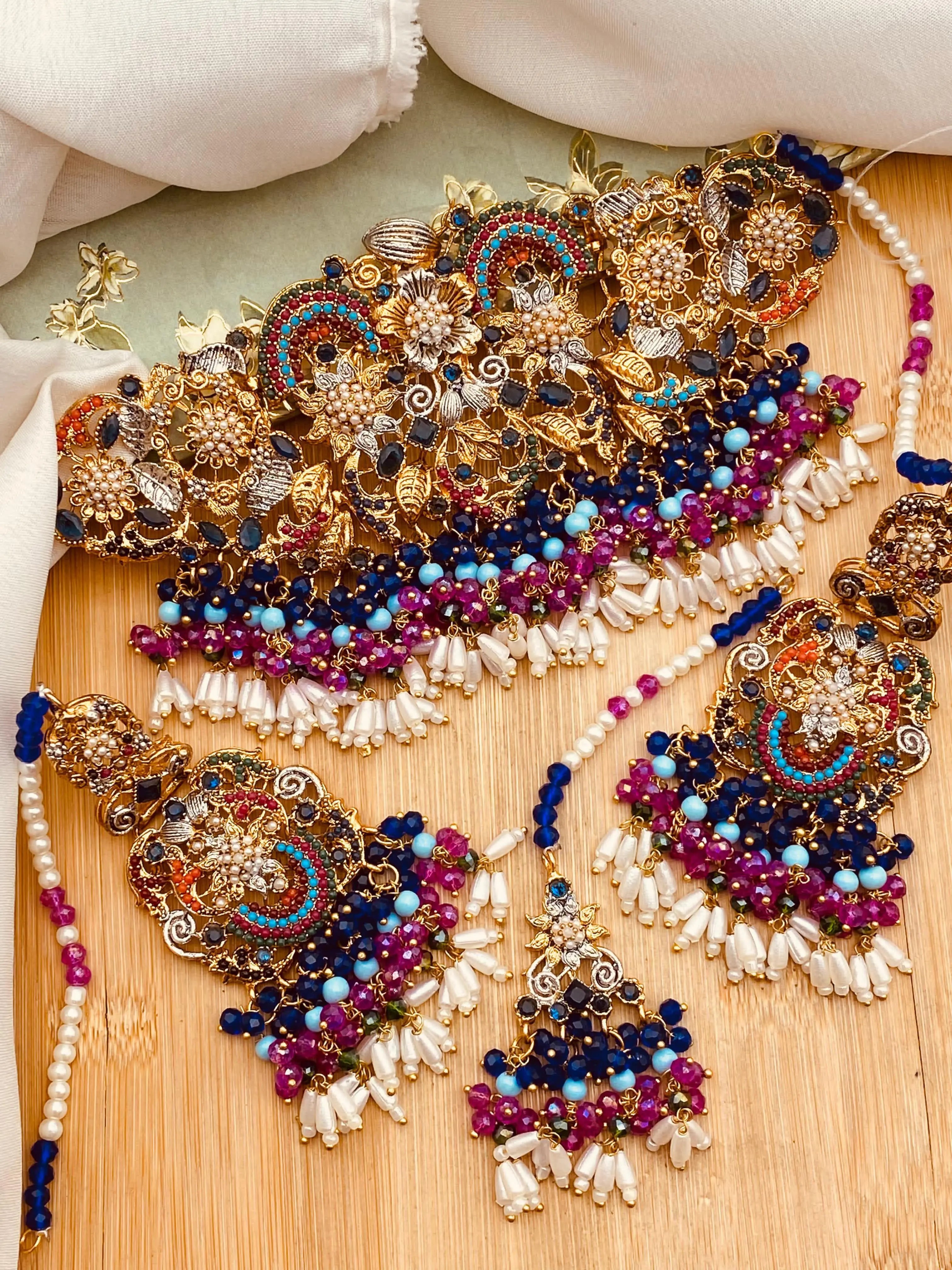 Turkish Mercery Chokar set-2382 (Copy) Nayab Jewellery