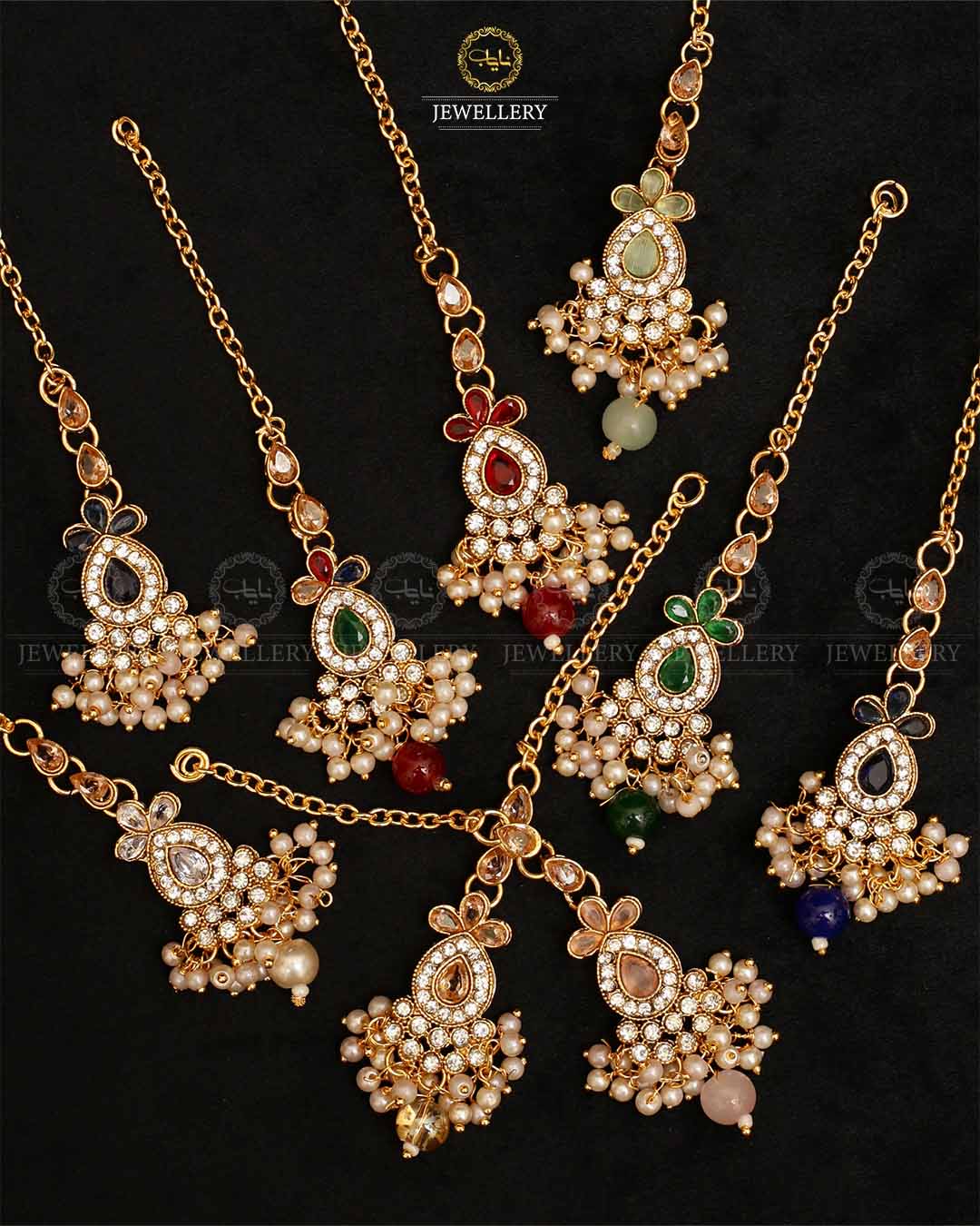 Turkish Tika (bindia)-2159-Golden Nayab Jewellery