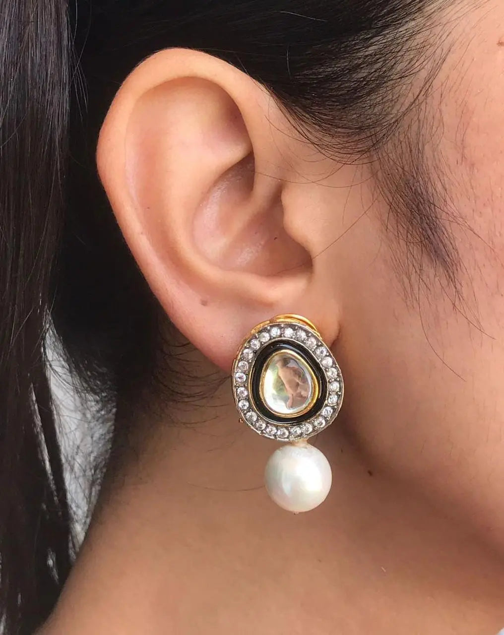Uncut kundan Tops -2220 Nayab Jewellery