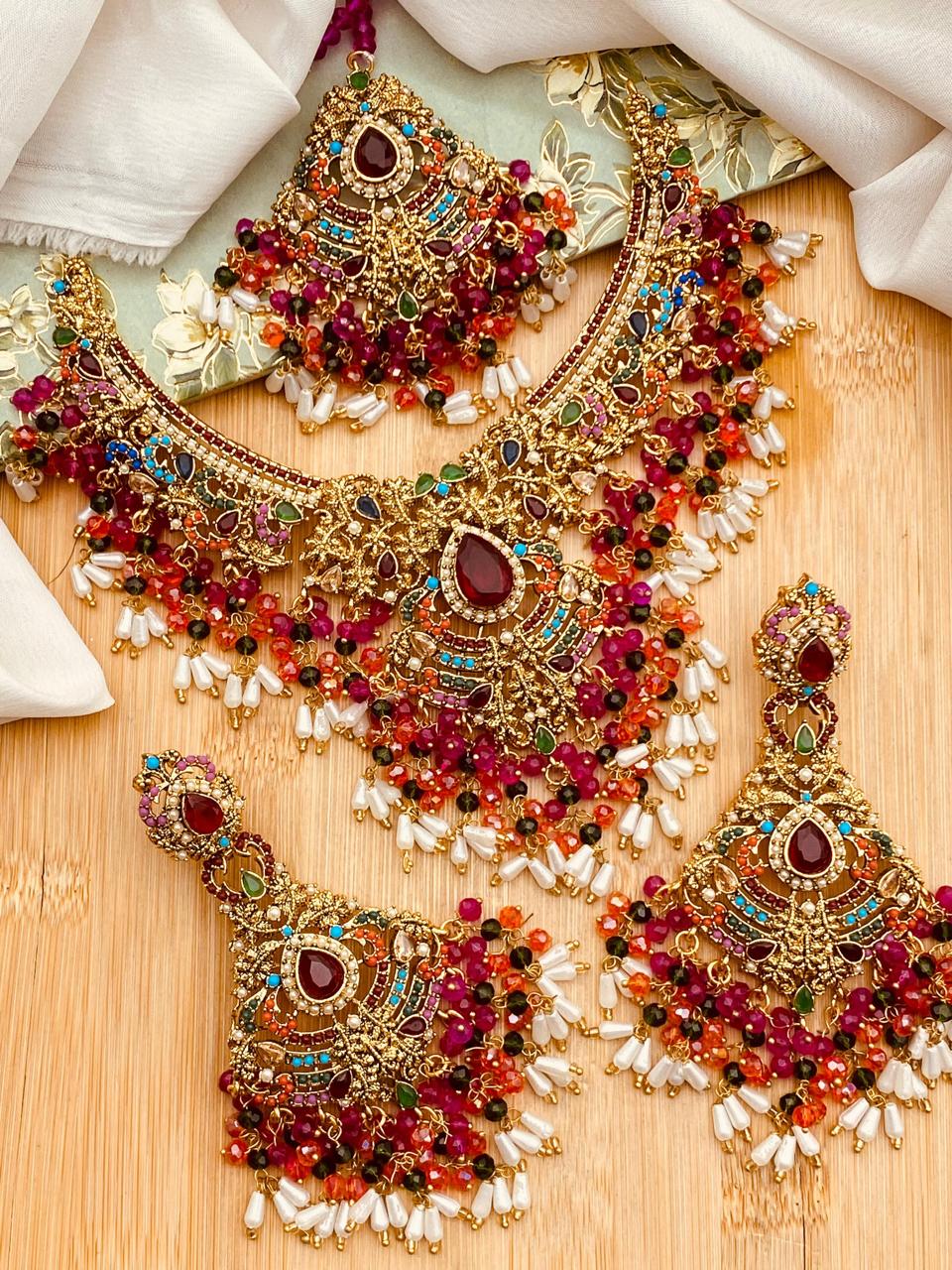 Sultanat Bridal Necklace set-2319