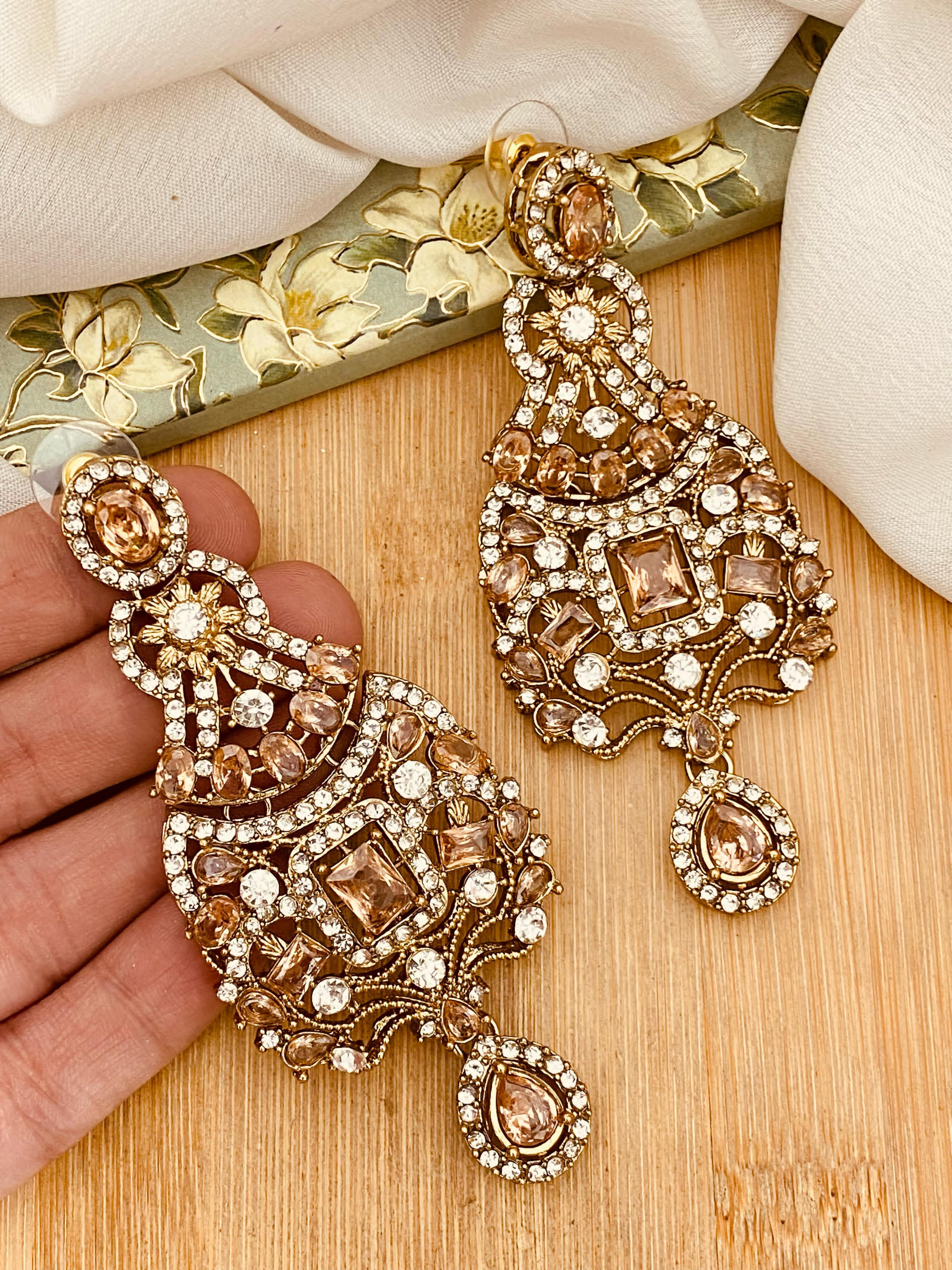 Turkish Earrings-2448 Nayab Jewellery